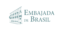 Logo embajada del brasil